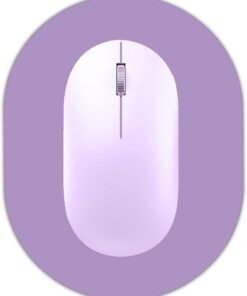 Small Mouse pad, Portable, Waterproof Non-Slip Rubber Bottom, Suitable for Wireless Mouse, Laptop Keyboard Tray for Both Men and Women, Office Travel Purple 5.5x7.5in