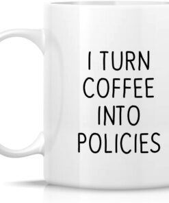 Alternative view of Retreez Funny Mug - I Turn Coffee Into Policies Insurance Agent 11 Oz Ceramic Coffee Mugs - Funny, Sarcastic, Motivational, Inspirational birthday gifts for friends, coworkers, siblings, dad or mom