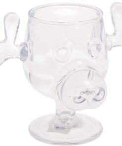 Spoontiques - National Lampoon’s Christmas Vacation Acrylic Moose Cup - Griswold Moose Mug - 4.5” - 6 Ounce,Clear
