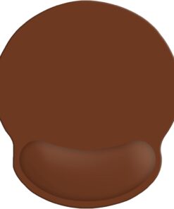 Ergonomic Gaming Mouse Pad, Mouse Pad with Wrist Support, Comfortable Mouse Pads with Non-Slip PU Base for Computer, Laptop, Office & Home (Brown)