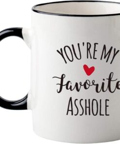 Alternative view of Mecai Gag Gifts For Men-You're My Favorite Mug-Funny Birthday Gift For Boyfriend Him Husband Brother Naughty Gift Ideas