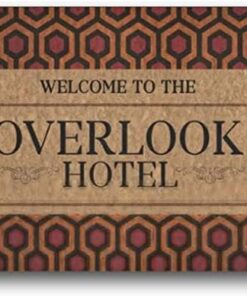 CZHHWJE 16"X 24" The Shining Overlook Hotel Bath Rugs Entrance Non Slip Front Door Mat Welcome Entrance Floor Mat for Floor, Toilet, Tub, Bathroom Kitchen Rugs
