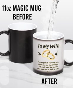 Alternative view of Wife Valentines Day Gifts from Husband,Romantic Wedding Anniversay Christmas Mothers day Birthday Gift for Wife-Wife Coffee Mug