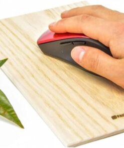 Alternative view of Kiri (Japanese Paulownia) Wooden Mouse Pad - Handmade in Japan - Compatible with Ball Type Mouse and Laser Mouse - 6 x 9 inches