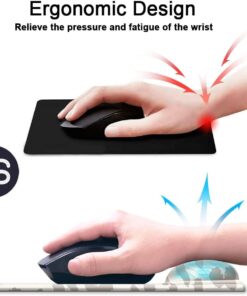Alternative view of Mouse Pad with Wrist Support, Non Slip Mousepad Wrist Rest for Office, Computer, Laptop & Mac- Durable & Comfortable & Lightweight Ergonomic Support Mouse Mat Leopard Print