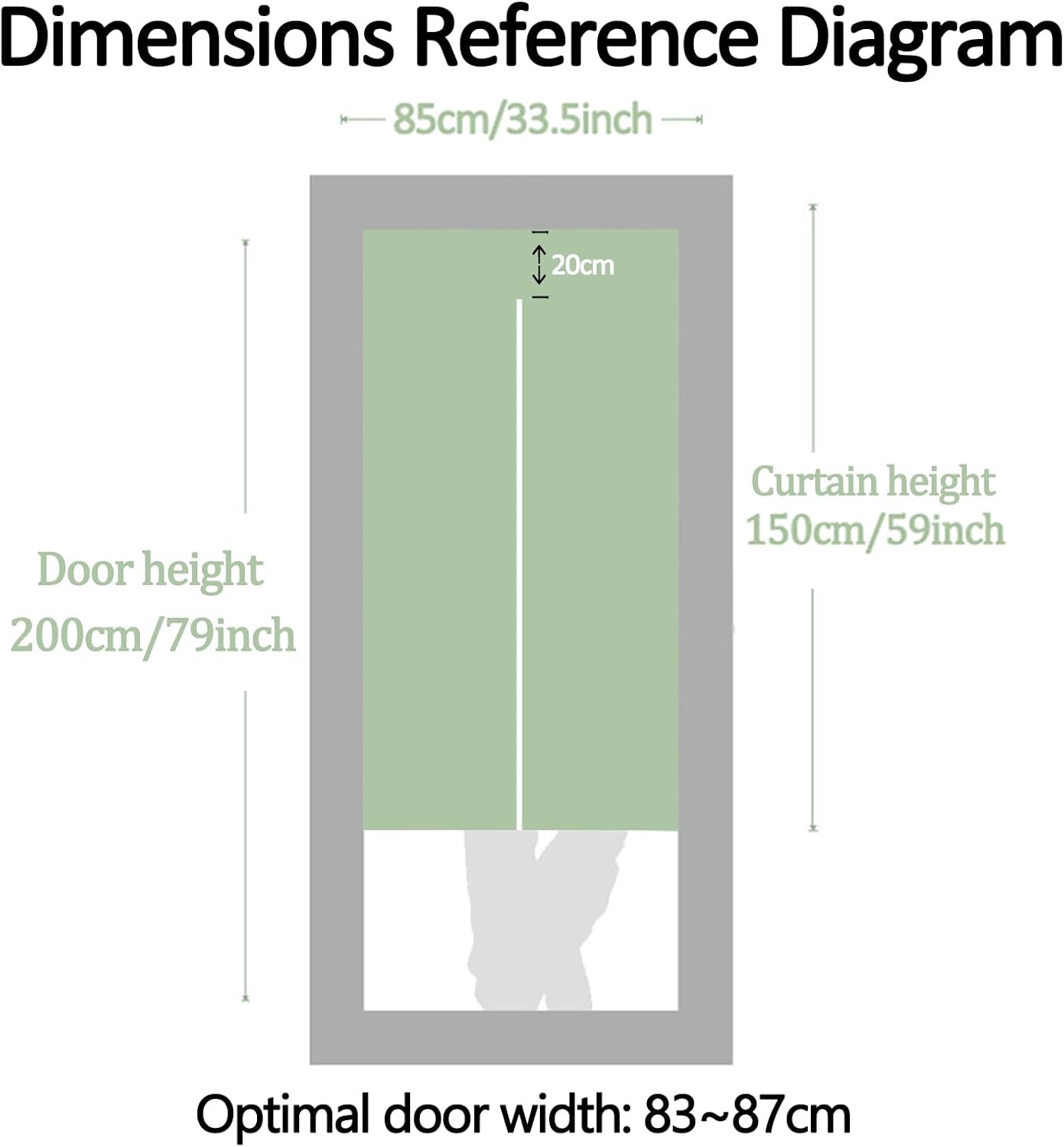 Ofat Home Chinese Ink Painting Doorway Curtain Carps Koi Fishes Japanese Noren Bring You Good Luck Tapestry for Wall Hanging Bedroom Divider Kitchen Partition Bathroom Door Decor, 33.5"x 59" - Image 5