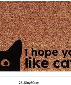 Alternative view of Okay But. Did You Call Or Text First Doormat, Funny Door Mat, Funny Welcome Mat, Cheerful Gift, Funny Home Decor, Housewarming Gift Funny Home Kitchen Doormat Bedroom Doormat 16x24 Inch