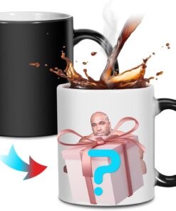 Funny Gifts for Men,Barry Wood Coffee Mug -Message Appears as it Heats,White Elephant Gifts for Adult,Gift Novelty Personalized Gifts for Christmas Valentines Day Birthday Prank