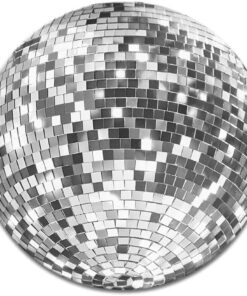 Alternative view of Non-Slip Round Mousepad, WIRESTER Disco Ball Mouse Pad for Home, Office and Gaming Desk