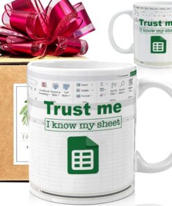 FALJIOK Funny Gifts for Accountant, Funny Coffee Mug, Christmas Mug Gifts for Coworkers Accountant, Novelty Gift for Finance Banker Coworkers Accounting Boss CPA 11oz