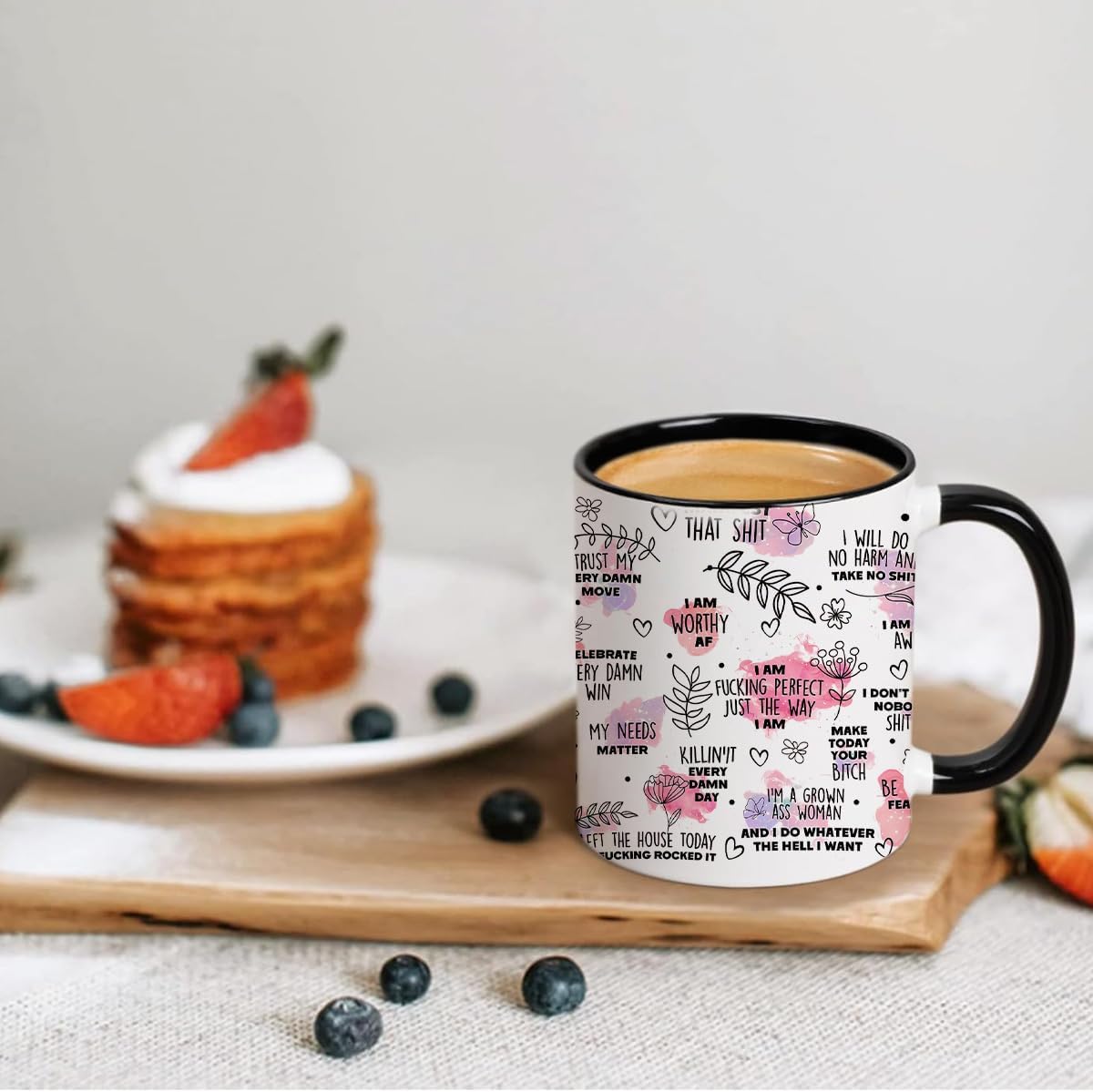 Mental Health Gift for Her, Inspirational Gift for Women Friends, 11oz Coffee Mug, Motivational Gifts for Women Sister Bestie, 11oz Coffee Mug - Image 3