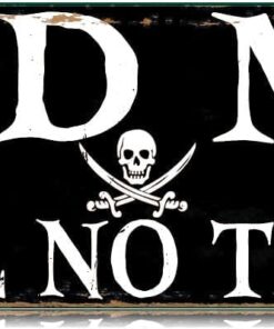 Dead Men Tell No Tales Metal Street Tin Sign Funny Vintage Slim Tin Signs 16 x 6 Inch Wall Art Decor Iron Poster for Home Farmhouse Bar Cafe Garage Man Cave Indoor Outdoor Gifts