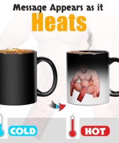 Alternative view of Funny Gifts for Men,Barry Wood Coffee Mug -Message Appears as it Heats,White Elephant Gifts for Adult,Gift Novelty Personalized Gifts for Christmas Valentines Day Birthday Prank