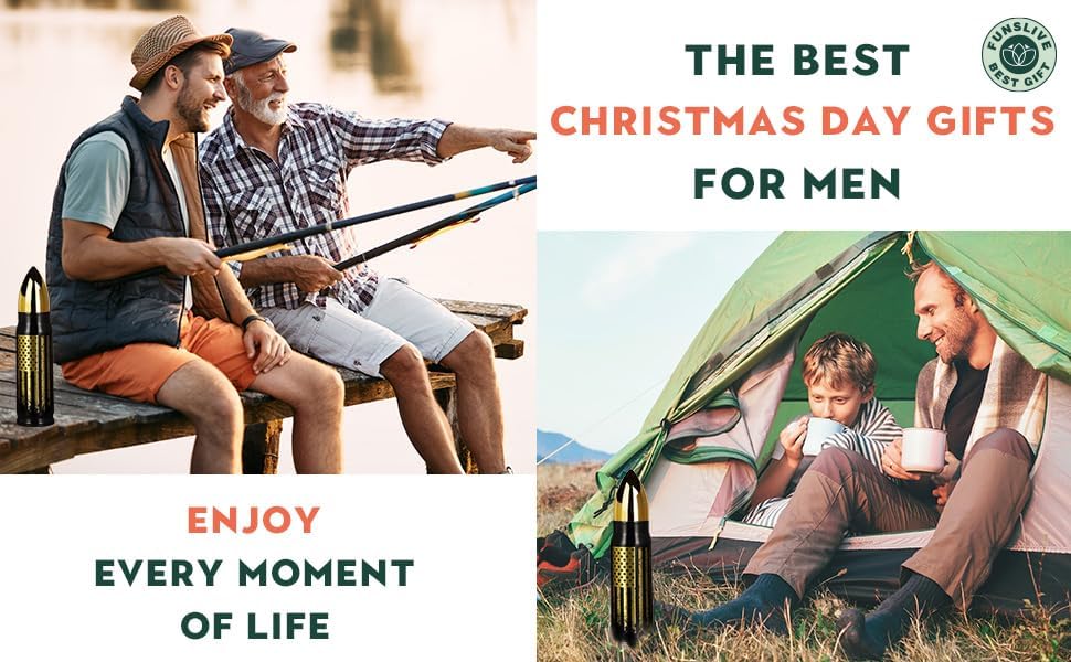 17oz Cool Tumbler Stainless Steel Gifts for Men Him Husband Dad - Unique Shaped Man Coffee Mug - Fishing Hunting Camping Valentines Day Anniversary Birthday Gifts for Men - Men Him Husband Gifts 2026 - Image 7