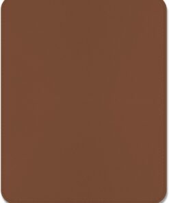 Leather Mouse Pad, Office Mouse Mat Non-Slip Rubber Base Stitched Edge Washable Waterproof Rectangular Mousepad for Office Gaming PC Laptop, 9.8" x 7.9", Bright Brown