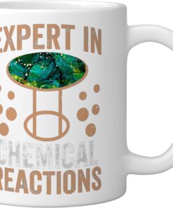 Alternative view of Epoxy Woodworking: Expert In Chemical Reactions Ceramic Mug, White