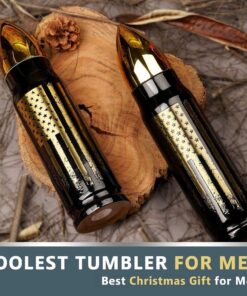 Alternative view of 17oz Cool Tumbler Stainless Steel Gifts for Men Him Husband Dad - Unique Shaped Man Coffee Mug - Fishing Hunting Camping Valentines Day Anniversary Birthday Gifts for Men - Men Him Husband Gifts 2026