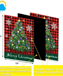 Alternative view of Seasonal Garden Flag Set of 20 - Double Sided 12 x 18 Inch Small Yard Flags for Outdoor Holiday Decorations, Christmas, Spring, Summer, Fall, and All Season Garden Flags for Outside Decor