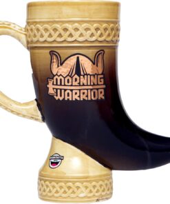 BigMouth Inc Coffee Warrior Mug, 29 Oz Viking Horn Shaped Mug, Funny Gifts Men and Women, Large and Novelty Coffee Cup