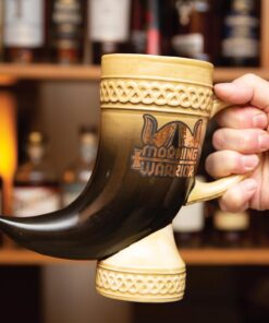 Alternative view of BigMouth Inc Coffee Warrior Mug, 29 Oz Viking Horn Shaped Mug, Funny Gifts Men and Women, Large and Novelty Coffee Cup
