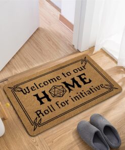 Alternative view of NICESIR Welcome Mat Welcome Roll for Initiative Funny Doormat for Home Entrance (23.6 X 15.7 inch) Fabric Top with Rubber Back Doormat for Front Door Indoor Outdoor Rug