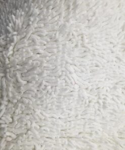 Alternative view of Tache Cotton Chenille High Pile Luxury Bathroom Rug Mat 16 x 24 - Soft Absorbent Shaggy All Area Carpet Rug for Bath Room tub Shower Bathmat Kitchen Doormat, Ivory White