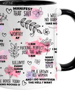 Mental Health Gift for Her, Inspirational Gift for Women Friends, 11oz Coffee Mug, Motivational Gifts for Women Sister Bestie, 11oz Coffee Mug