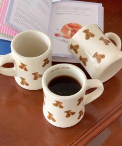 Alternative view of Charming Teddy Bear Coffee Mug - Adorable Gift for Kids and Adults - Cute Ceramic Cup for Home, Office - Perfect for Animal Lovers, Teachers, Parents - Fun Drinkware for All Beverages-11OZ