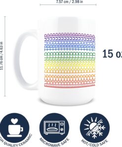 Alternative view of Hogg Hidden Message Coffee Mug - FDT Mug, 15 oz Ceramic Secret Message Coffee Cup, Anti MAGA Cup, Funny Gifts for Democrats, Liberal Gag Gift, Anti MAGA Merchandise