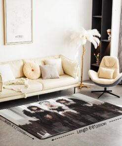 Alternative view of Erosebridal Japanese Anime Carpet 6'6" x 4'11",Girl Area Rug Kawaii Japanese Style Indoor Floor Mat Cartoon Animation Decorative Washable Rug for Boy Youth Teen Adult Women,Non Slip