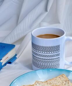 Alternative view of White Elephant Christmas Gifts for Adults Funny Coffee Mug Hidden Message Coffee Mug, Partner In Crime Ceramic Coffee Cup, Funny Birthday Gifts for Women Men Coffee Lover, Unique Gift Idea (White)