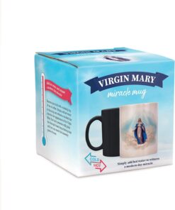 Bubblegum Stuff Virgin Mary Miracle Mug | Food Safe Microwave Safe Dishwasher Safe Coffee Mug - 330ml | Smart Home and Kitchenware Gifts
