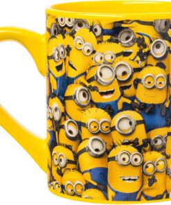 Alternative view of Silver Buffalo Universal's Despicable Me Cluttered Minions Ceramic Coffee Mug, 14 Ounces