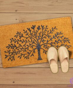 Alternative view of LUA VIKA Coir Doormat, 16''x27.5'', Tree of Life, Outdoor Indoor Welcome Mat for Home Entrance