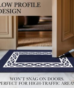 Alternative view of RugMast Premium Quality Polypropylene Indoor Door Mat - Beautiful Design with Non-Slip Backing, Washable & Low Profile Doormat - Ideal for Entryway Doors, Foyer, and Mudroom (20" x 30")