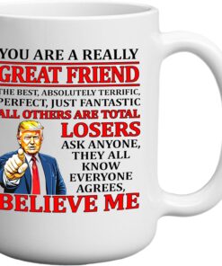 Alternative view of Funny Best Friend Sarcastic Coffee Mug Novelty Cup Great Gift Idea For Him or Her (Friend)