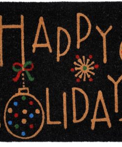 Calloway Mills 102362436 Happy Holidays Doormat