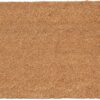 Calloway Mills 153551224 Natural Coir with Vinyl Backing Doormat, 12" x 24"
