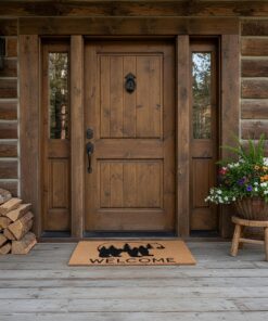 Alternative view of Calloway Mills 104672436 Bear Country Doormat, 24" x 36", Natural/Black