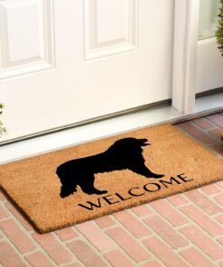 Alternative view of Calloway Mills AZ105701729 Bernese Mountain Doormat, 17" x 29", Natural/Black