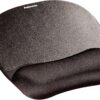 Fellowes Memory Foam Mouse Pad/Wrist Rest- Black (9176501)