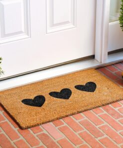 Alternative view of Calloway Mills Trio Hearts Doormat, 24" x 36"