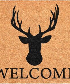 Calloway Mills 121472436 Deer Welcome Doormat 24" X 36"