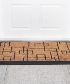 Alternative view of Calloway Mills 153652436 Social Square Doormat, 24" x 36", Natural/Black