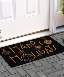 Alternative view of Calloway Mills 102362436 Happy Holidays Doormat