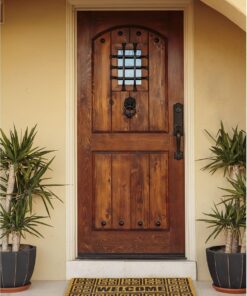 Alternative view of Storm Stopper – Doormat Geo Welcome All Weather Heavy Duty Mat 100% Natural Coir Face Non-Slip Outdoor Home Décor Absorbent, Fade Resistant & Pet Friendly 18” x 28”