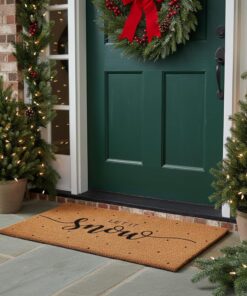 Alternative view of Calloway Mills 112242436 Let it Snow Doormat 24" x 36"