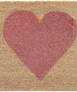 Calloway Mills Madison Heart Doormat (Pink, 24" x 36")