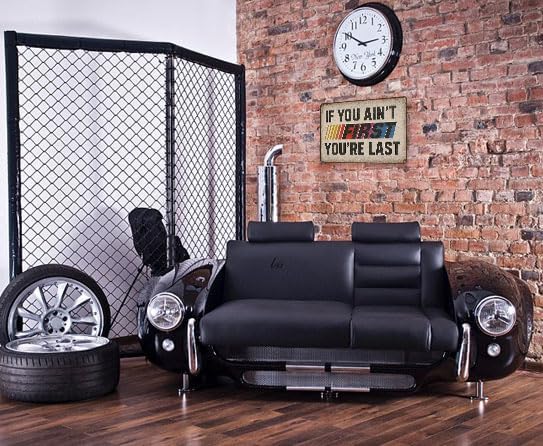 If You Ain't First You're Last Metal Sign – Vintage Man Cave Decor, Funny Garage/Bar Wall Art for Men, Car-Themed Dad Gifts 12x8 Inches (703) - Image 6