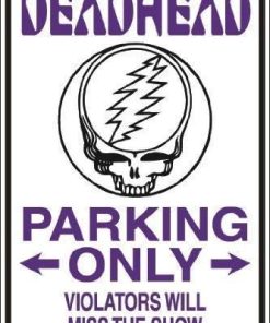 New Metal Sign Aluminum Sign Yard Fence Garage Decorative Sign Deadhead Parking Only Wall Sign for Outdoor & Indoor 8"x12"